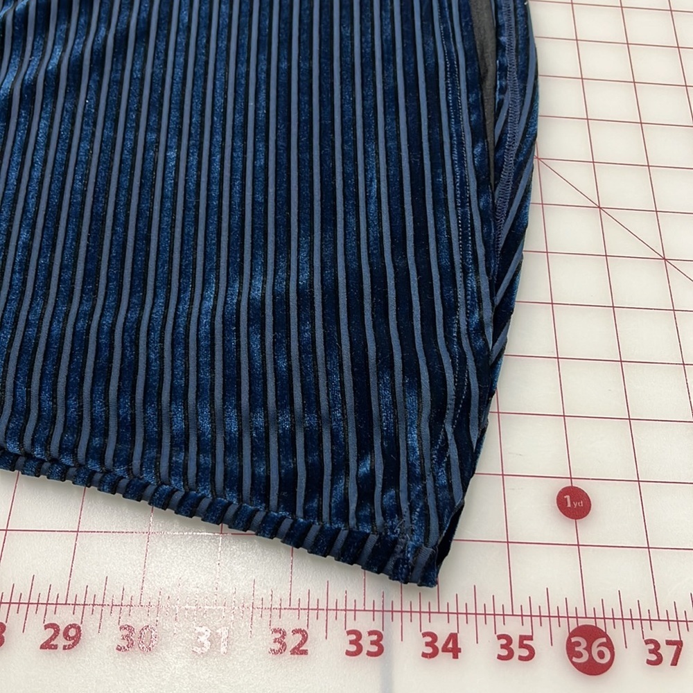 Lulu's Navy Blue Ribbed Mini Dress - Picture 16 of 16